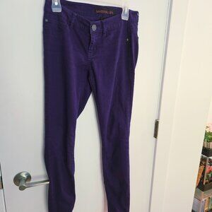 3/$15 Purple low rise jeans